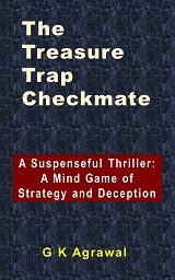 The Treasure Trap Checkmate suspense novel by G K Agrawal